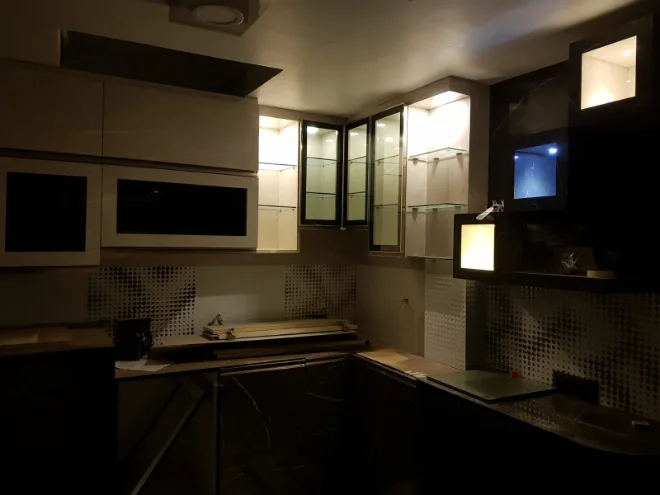 Kitchen in progress